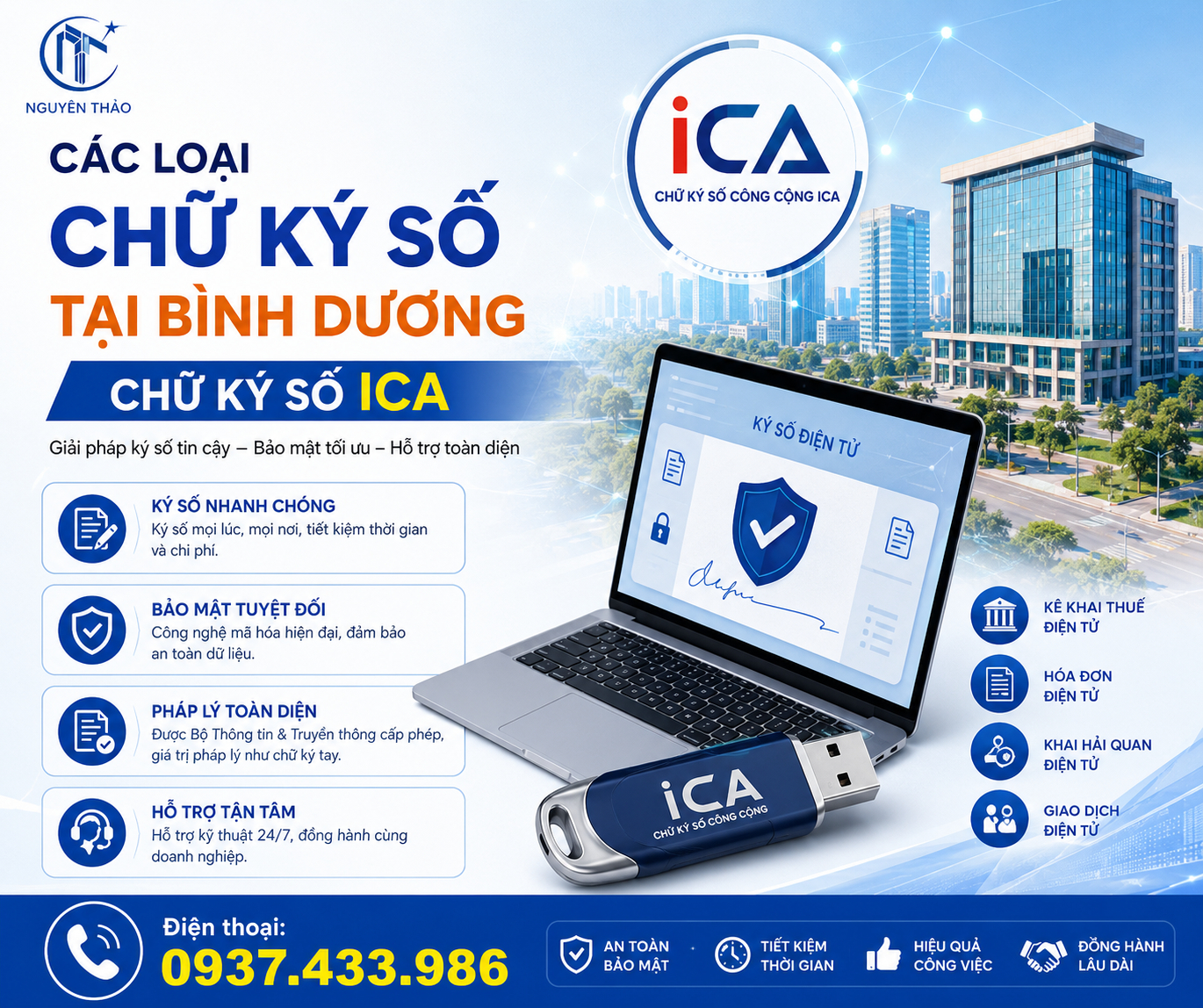 Các Loại Chữ Ký Số Tại Bình Dương